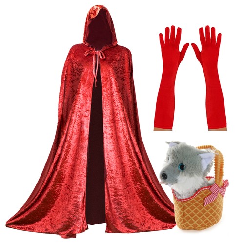 Costume donna cappuccio rosso - costume,
