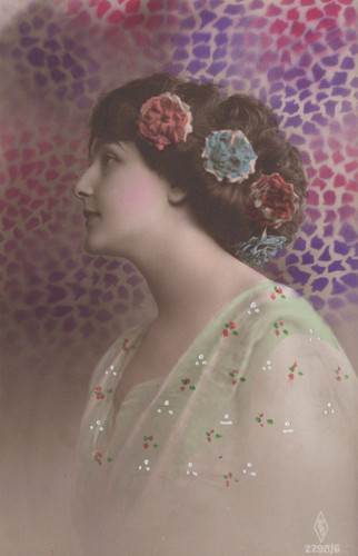 Cartolina tematica donne - cartolina,