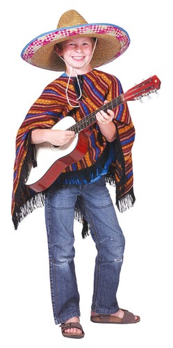 Poncho messico costume bambini - poncho,